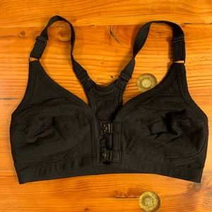 Cottonique Organic Cotton Black Bra